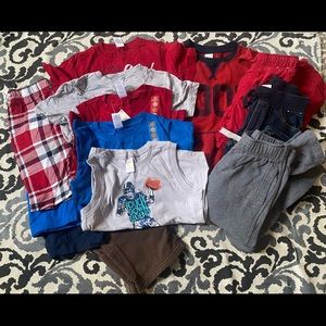 Boy’s Size 6, Gymboree Lot of 13 Items- 4 Shorts, 3 Pants, 6 Tops